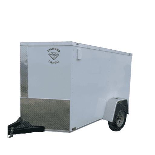 4 X 8 Single Axle Enclosed Trailer ‣ Boss Cargo Trailers